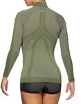 SIX2 Kolesarska  majica z dolgimi rokavi - TS3 II - zelena
