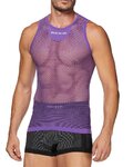 SIX2 Kolesarska majica brez rokavov - SMR2 - vijolična