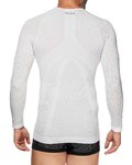 SIX2 Kolesarska  majica z dolgimi rokavi - TS2 II - bela