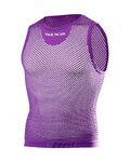 SIX2 Kolesarska majica brez rokavov - SMR2 - vijolična