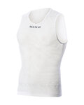 SIX2 Kolesarska majica brez rokavov - SMR2 - bela