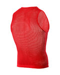 SIX2 Kolesarska majica brez rokavov - SMR2 - rdeča