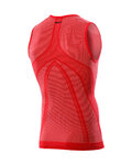 SIX2 Kolesarska majica brez rokavov - SMX - rdeča