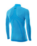 SIX2 Kolesarska  majica z dolgimi rokavi - TS3 - svetlo modra