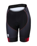 SPORTFUL Kolesarske kratke hlače brez naramnic - GRUPPETTO PRO LADY - rožnata/črna