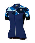 SPORTFUL Kolesarski dres s kratkimi rokavi - PRIMAVERA LADY - modra