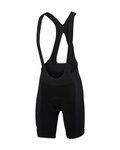SPORTFUL Kolesarske kratke hlače z naramnicami - TOTAL COMFORT - črna