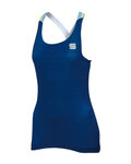 SPORTFUL Kolesarski dres brez rokavov - GRACE LADY - modra