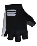 SPORTFUL Kolesarske rokavice s kratkimi prsti - BODYFIT PRO - črna/bela