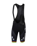 SPORTFUL Kolesarske kratke hlače z naramnicami - BORA HANSGROHE 2018 - črna