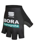 SPORTFUL Kolesarske rokavice s kratkimi prsti - BORA HANSGROHE 2020 - črna