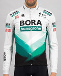 SPORTFUL Kolesarska  podaljšana jakna - BORA HANSGROHE 2021 - zelena/siva