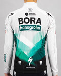 SPORTFUL Kolesarska  podaljšana jakna - BORA HANSGROHE 2021 - zelena/siva