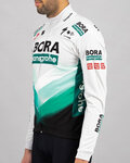 SPORTFUL Kolesarska  podaljšana jakna - BORA HANSGROHE 2021 - zelena/siva