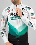 SPORTFUL Kolesarska  podaljšana jakna - BORA HANSGROHE 2021 - zelena/siva