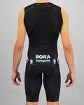 SPORTFUL Kolesarske kratke hlače z naramnicami - BORA HANSGROHE 2021 - črna