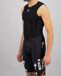 SPORTFUL Kolesarske kratke hlače z naramnicami - BORA HANSGROHE 2021 - črna