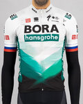 SPORTFUL Kolesarski brezrokavnik - BORA HANSGROHE 2021 - zelena/siva