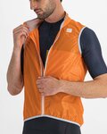 SPORTFUL Kolesarski brezrokavnik - HOT PACK EASYLIGHT - oranžna