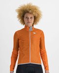SPORTFUL Kolesarska  vetru odporna jakna - HOT PACK EASYLIGHT W - oranžna