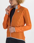 SPORTFUL Kolesarska  vetru odporna jakna - HOT PACK EASYLIGHT W - oranžna