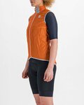 SPORTFUL Kolesarski brezrokavnik - HOT PACK EASYLIGHT W - oranžna