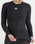 SPORTFUL Kolesarska  majica z dolgimi rokavi - BODYFIT PRO WOMAN - črna