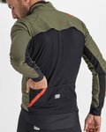 SPORTFUL Kolesarska  vetru odporna jakna - FIANDRE PRO MEDIUM - zelena/črna
