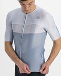SPORTFUL Kolesarski dres s kratkimi rokavi - LIGHT PRO - siva