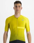 SPORTFUL Kolesarski dres s kratkimi rokavi - BOMBER - rumena