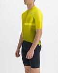 SPORTFUL Kolesarski dres s kratkimi rokavi - BOMBER - rumena