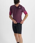 SPORTFUL Kolesarski dres s kratkimi rokavi - MIDSEASON PRO - bordo