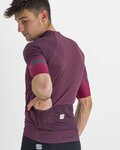 SPORTFUL Kolesarski dres s kratkimi rokavi - MIDSEASON PRO - bordo
