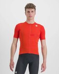 SPORTFUL Kolesarski dres s kratkimi rokavi - MATCHY - rdeča