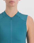 SPORTFUL Kolesarski dres brez rokavov - MATCHY LADY - modra