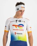 SPORTFUL Kolesarski trak za lase - TOTAL ENERGIES 2022 - bela/modra/rumena/oranžna