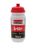 TACX Kolesarska steklenica za vodo - LOTTO SOUDAL 2020 - črna/rdeča