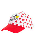 TDF Kolesarska kapa - TOUR DE FRANCE 2021 - rdeča/bela