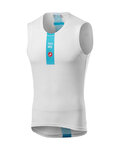 CASTELLI Kolesarska  majica brez rokavov - TEAM SKY 2019 - bela