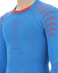 UYN Kolesarska  majica z dolgimi rokavi - RESILYON  - modra/rdeča
