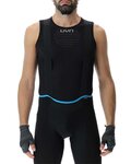 UYN Kolesarska majica brez rokavov - CYCLIST - črna/siva