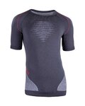 UYN Kolesarska  majica s kratkimi rokavi - EVOLUTYON - siva/bela