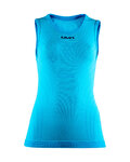UYN Kolesarska majica brez rokavov - MOTYON LADY - svetlo modra
