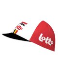 Kolesarska kapa - LOTTO SOUDAL 2020 - rdeča/bela