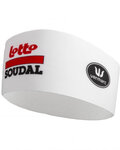 Kolesarski trak za lase - LOTTO SOUDAL - bela