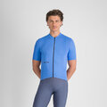SPORTFUL Kolesarski dres s kratkimi rokavi - CLASSIC - modra