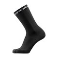 GORE Kolesarske klasične nogavice - ESSENTIAL MERINO - črna