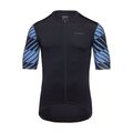 GORE Kolesarski dres s kratkimi rokavi - SWIFTRIDE OPTICAL - črna/modra