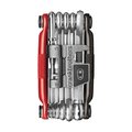 CRANKBROTHERS Kolesarsko orodje - MULTI-17 - črna/rdeča