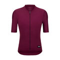 SANTINI Kolesarski dres s kratkimi rokavi - RTR - bordo